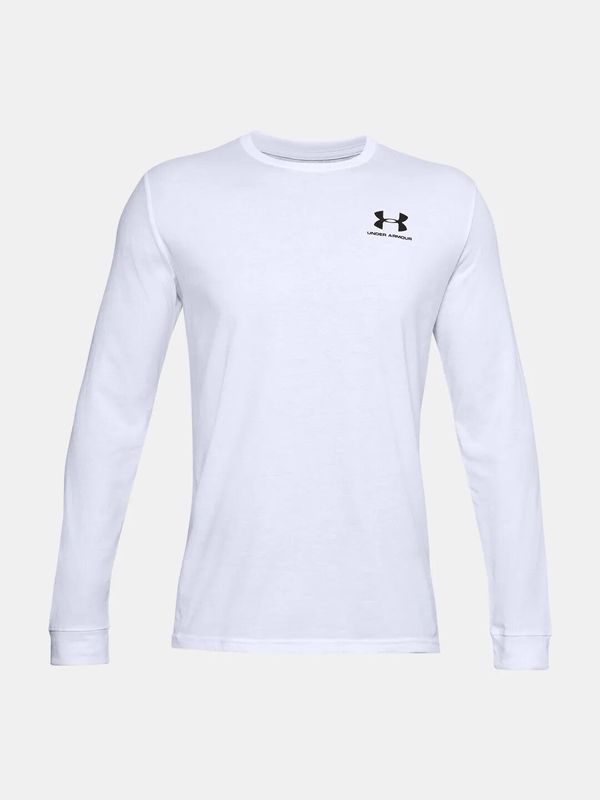 Under Armour Under Armour SPORTSTYLE LEFT CHEST LS T-shirt - white