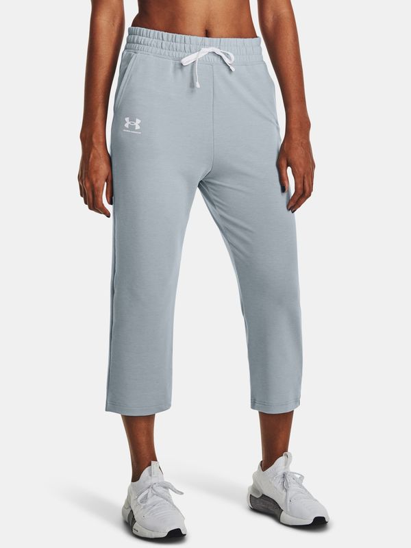 Under Armour Under Armour Sweatpants UA Rival Terry Flare Crop-BLU - Women