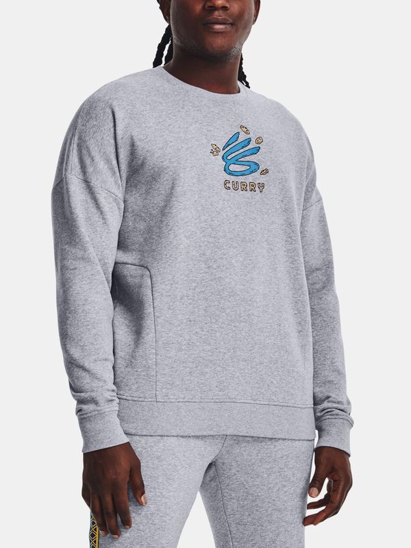 Under Armour Under Armour Sweatshirt CURRY COOKIES CREW-GRY - Men's