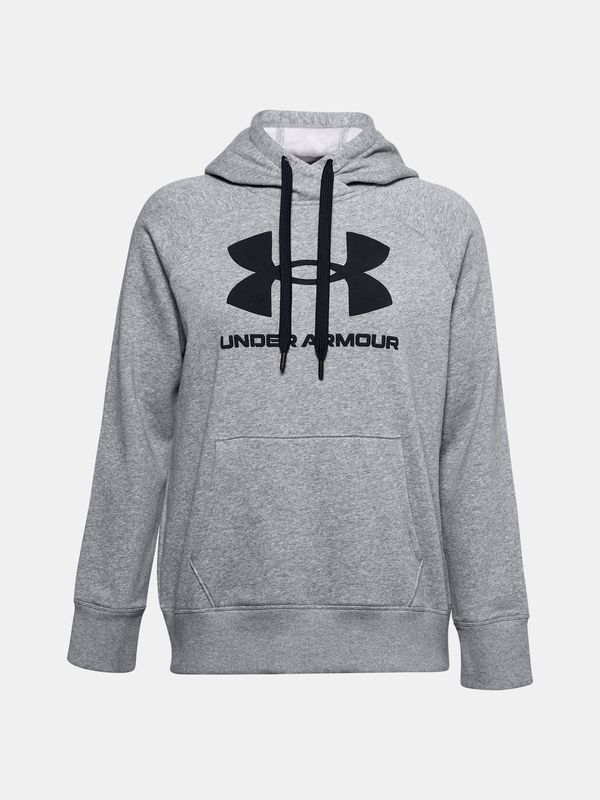 Under Armour Under Armour Sweatshirt Rival Fleece Logo Hoodie-GRY - Women