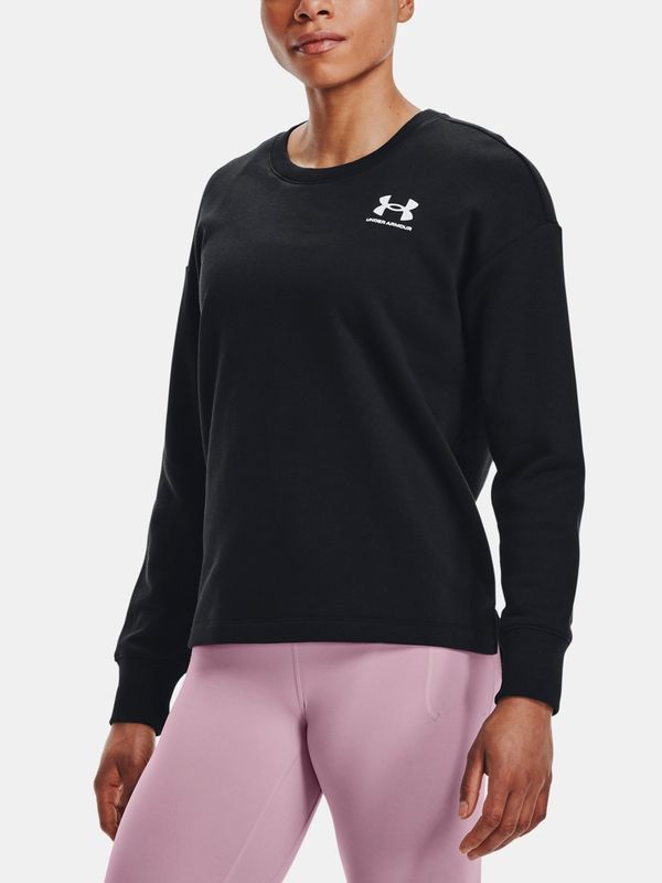 Under Armour Under Armour Sweatshirt Rival Fleece Oversize Crew-BLK - Women