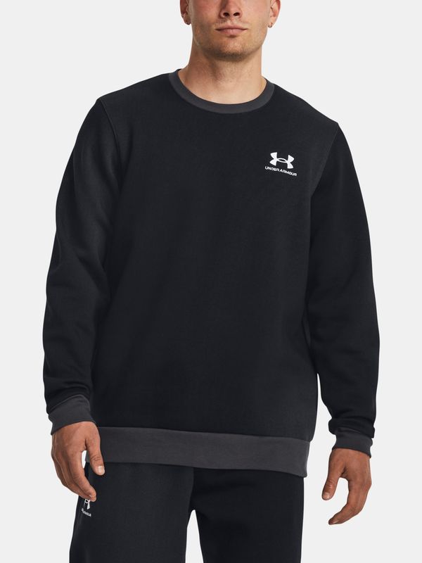 Under Armour Under Armour Sweatshirt UA Essential Flc Novelty Crw-BLK - Men's