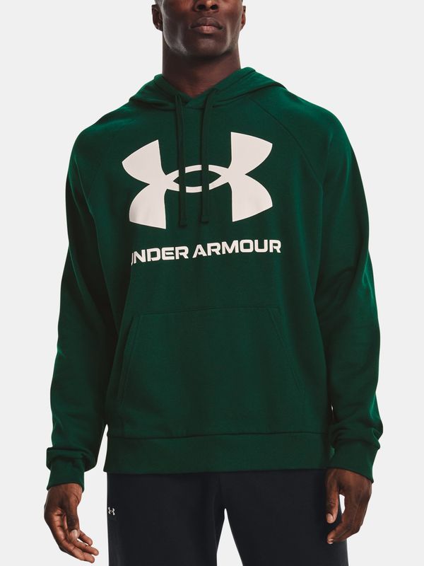 Under Armour Under Armour Sweatshirt UA Rival Fleece Big Logo HD-GRN - Mens
