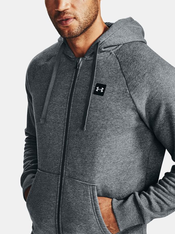 Under Armour Under Armour Sweatshirt UA Rival Fleece FZ Hoodie-GRY - Mens