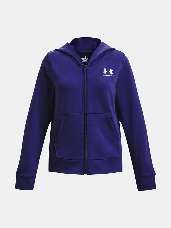 Under Armour Under Armour Sweatshirt UA Rival Terry FZ Hoodie-BLU - Girls