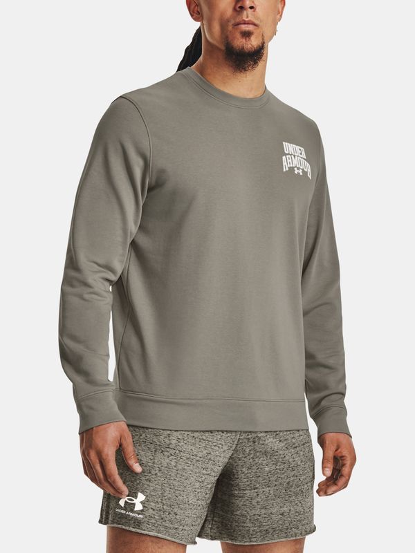 Under Armour Under Armour Sweatshirt UA Rival Terry Graphic Crew-GRN - Men