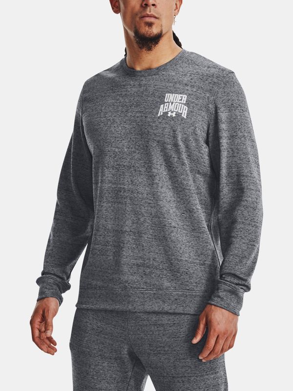 Under Armour Under Armour Sweatshirt UA Rival Terry Graphic Crew-GRY - Mens