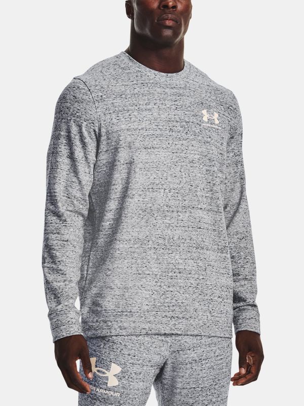 Under Armour Under Armour Sweatshirt UA Rival Terry LC Crew-WHT - Mens