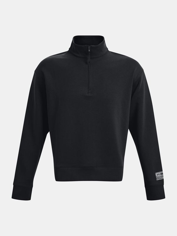 Under Armour Under Armour Sweatshirt UA Summit Knit 1/2 Zip-BLK - unisex