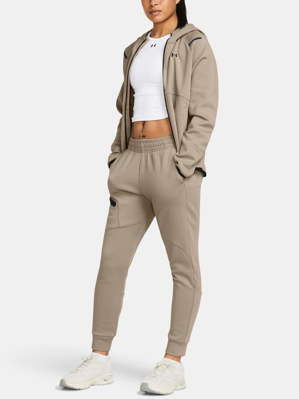 Under Armour Under Armour Sweatshirt Unstoppable Flc FZ-BRN - Women