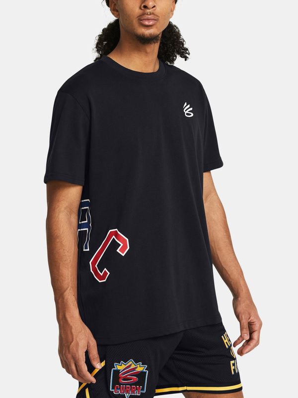 Under Armour Under Armour T-Shirt Curry Arc HW Tee-BLK - Men's