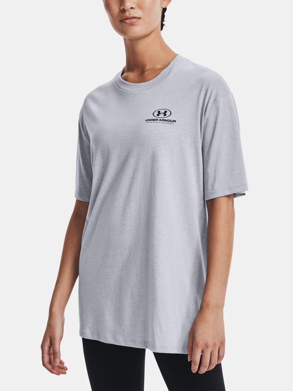 Under Armour Under Armour T-Shirt Oversized Graphic SS-GRY - Women