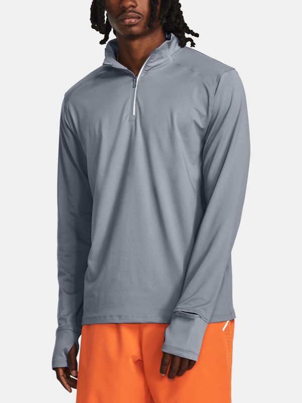 Under Armour Under Armour T-Shirt QUALIFIER RUN 1/4 ZIP-GRY - Men