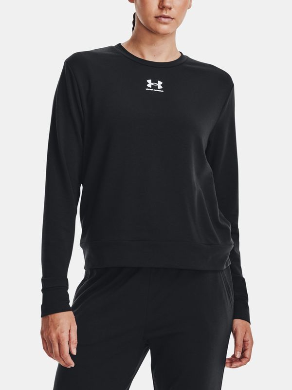 Under Armour Under Armour T-Shirt Rival Terry Crew-BLK - Women