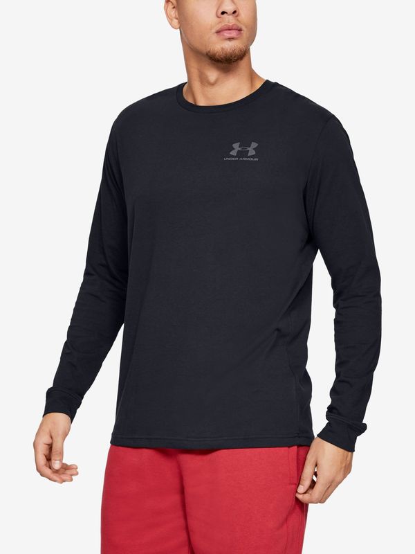 Under Armour Under Armour T-shirt SPORTSTYLE LEFT CHEST LS-BLK - Men's