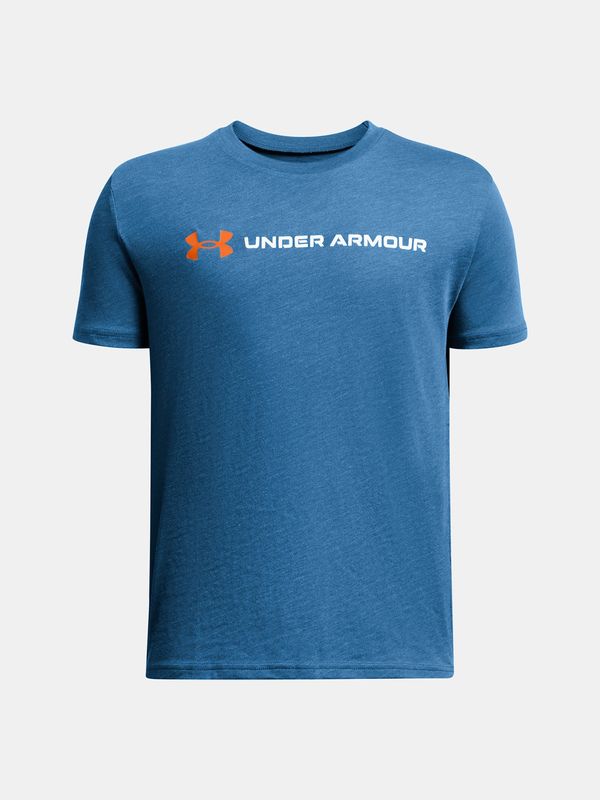 Under Armour Under Armour T-Shirt UA B LOGO WORDMARK SS-BLU - Boys