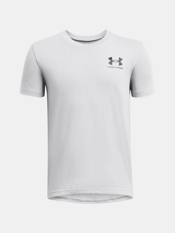 Under Armour Under Armour T-Shirt UA B SPORTSTYLE LEFT CHEST SS-GRY - Boys