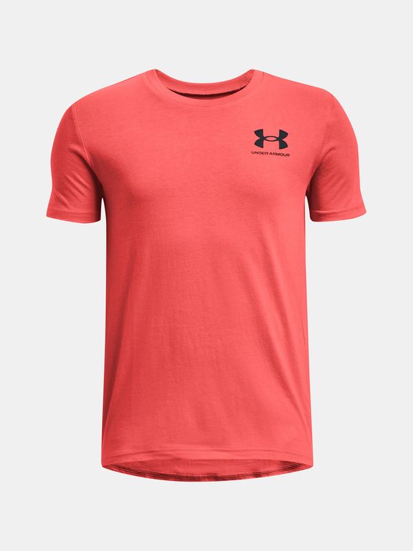 Under Armour Under Armour T-Shirt UA B SPORTSTYLE LEFT CHEST SS-RED - Boys