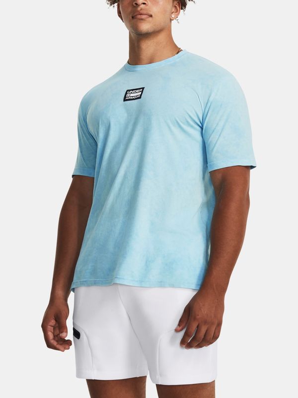 Under Armour Under Armour T-Shirt UA ELEVATED CORE WASH SS-BLU - Men