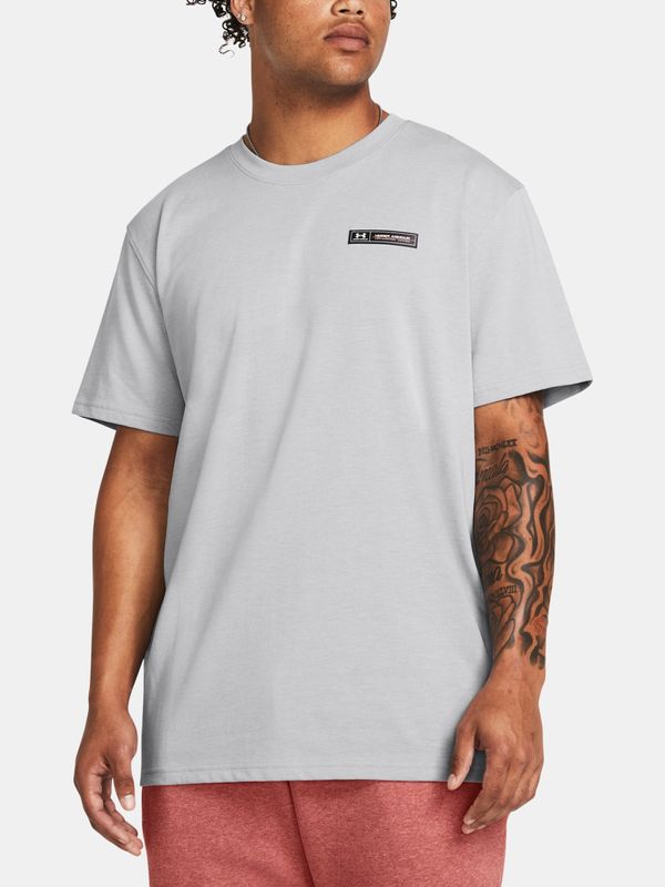 Under Armour Under Armour T-Shirt UA HW ARMOUR LABEL SS-GRY - Men's