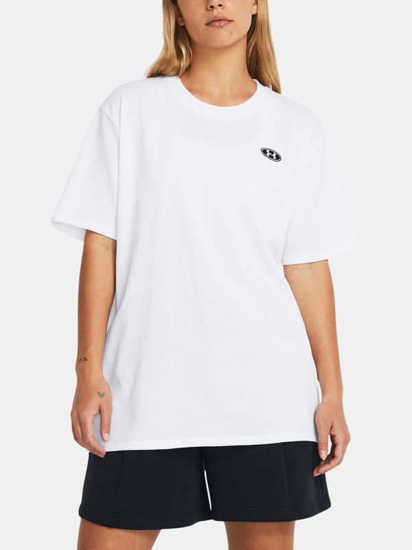 Under Armour Under Armour T-Shirt UA HW Embroid Patch BFOS SS-WHT - Women