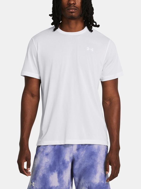 Under Armour Under Armour T-shirt UA LAUNCH SHORTSLEEVE-WHT - Men