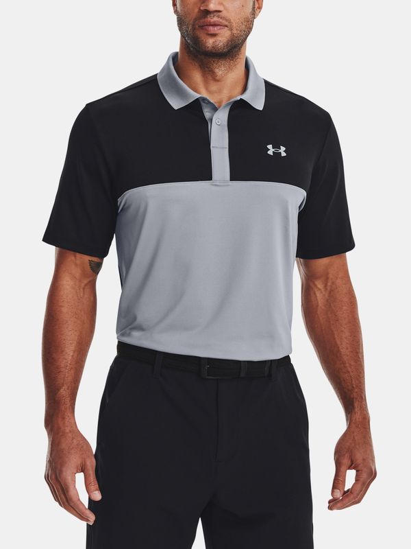 Under Armour Under Armour T-Shirt UA Perf 3.0 Color Block Polo-GRY - Men