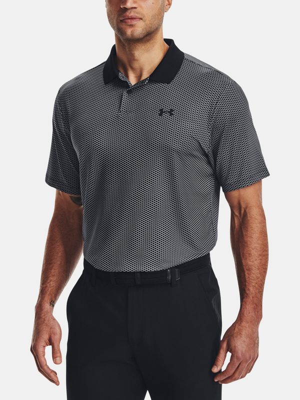 Under Armour Under Armour T-Shirt UA Perf 3.0 Printed Polo-BLK - Men