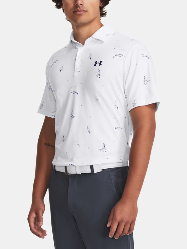 Under Armour Under Armour T-Shirt UA Playoff 3.0 Printed Polo-WHT - Men
