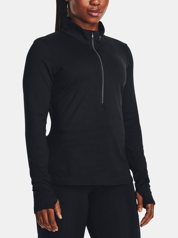 Under Armour Under Armour T-Shirt UA Qualifier Run 1/2 Zip-BLK - Women