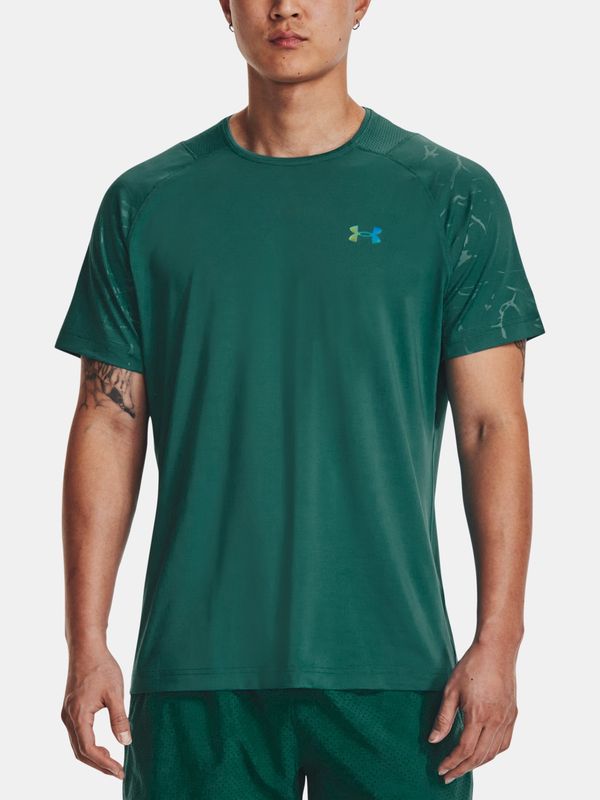 Under Armour Under Armour T-Shirt UA Rush Emboss SS-GRN - Men