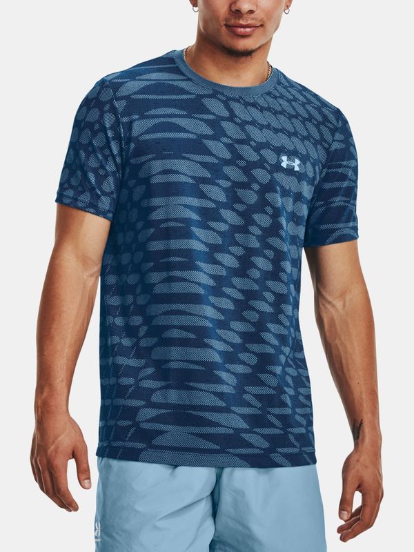 Under Armour Under Armour T-Shirt UA Seamless Ripple SS-BLU - Men