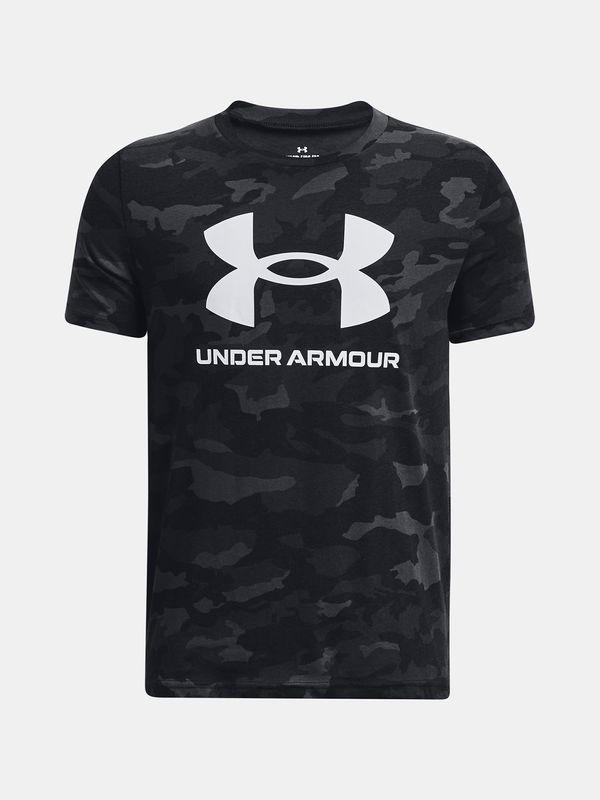 Under Armour Under Armour T-Shirt UA SPORSTYLE LOGO AOP SS-BLK - Boys