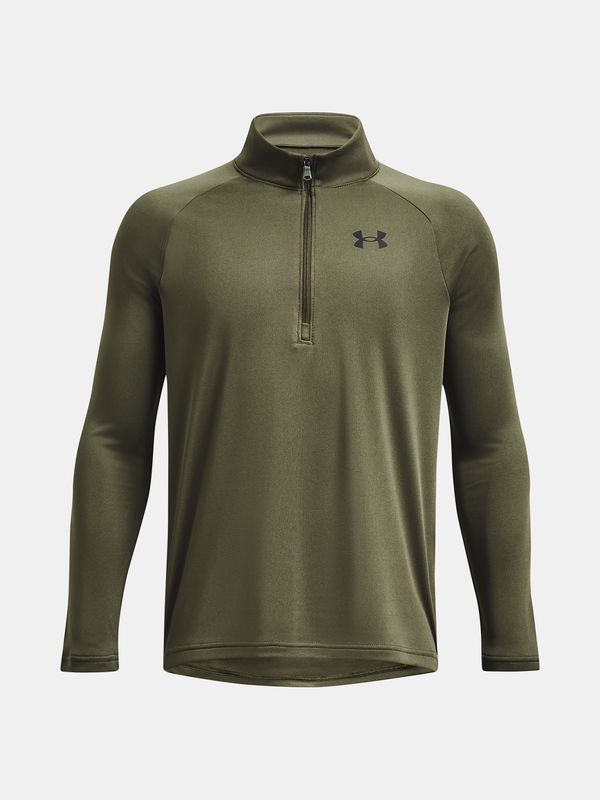 Under Armour Under Armour T-Shirt UA Tech 2.0 1/2 Zip-GRN - Boys