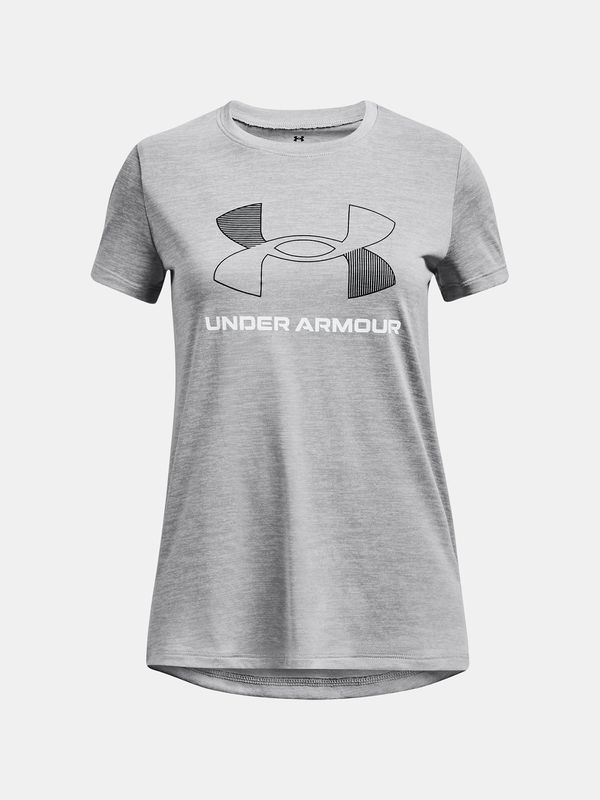 Under Armour Under Armour T-Shirt UA Tech BL Twist SS-GRY - girls