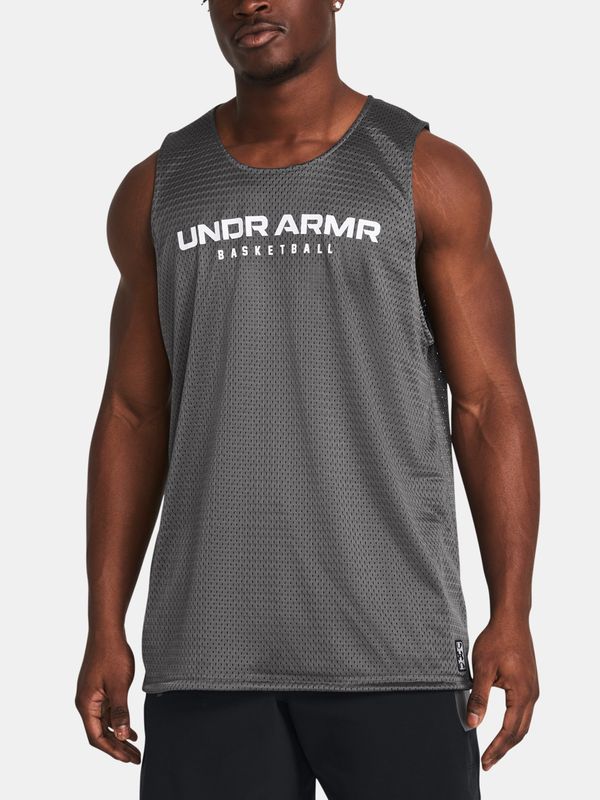 Under Armour Under Armour Tank Top Baseline Reversible Tank-GRY - Men's
