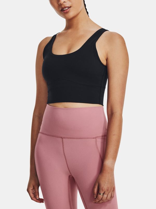 Under Armour Under Armour Tank Top Meridian Fitted Crop Tank-BLK - Women