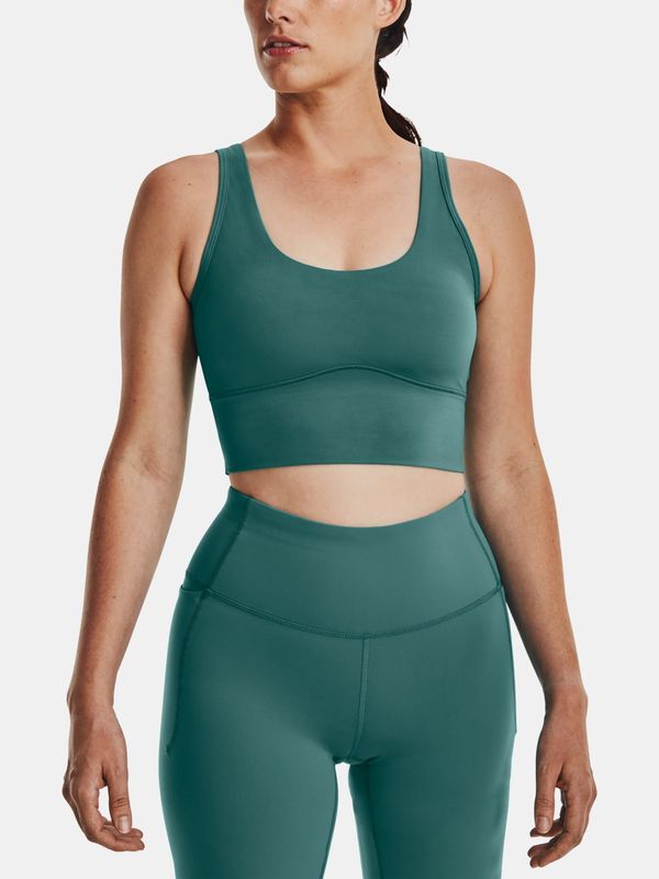 Under Armour Under Armour Tank Top Meridian Fitted Crop Tank-GRN - Women