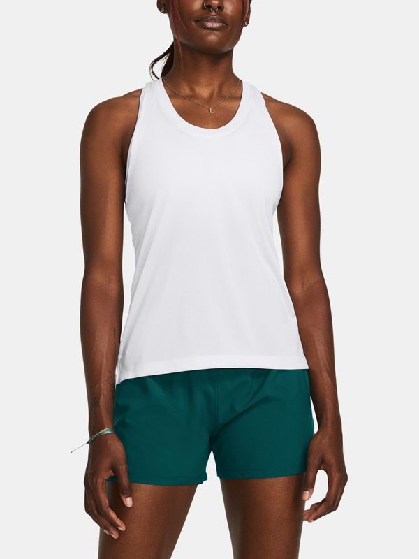 Under Armour Under Armour Tank Top UA Launch Singlet-WHT - Women