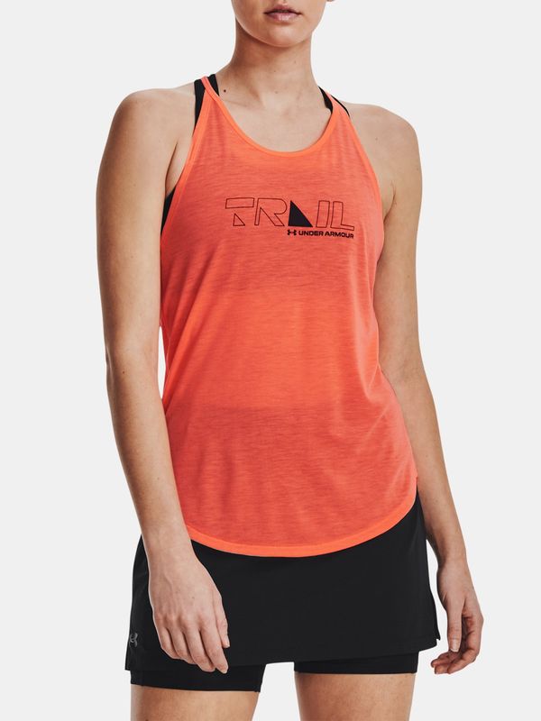 Under Armour Under Armour Tank Top UA Run Trail Tank-ORG - Women