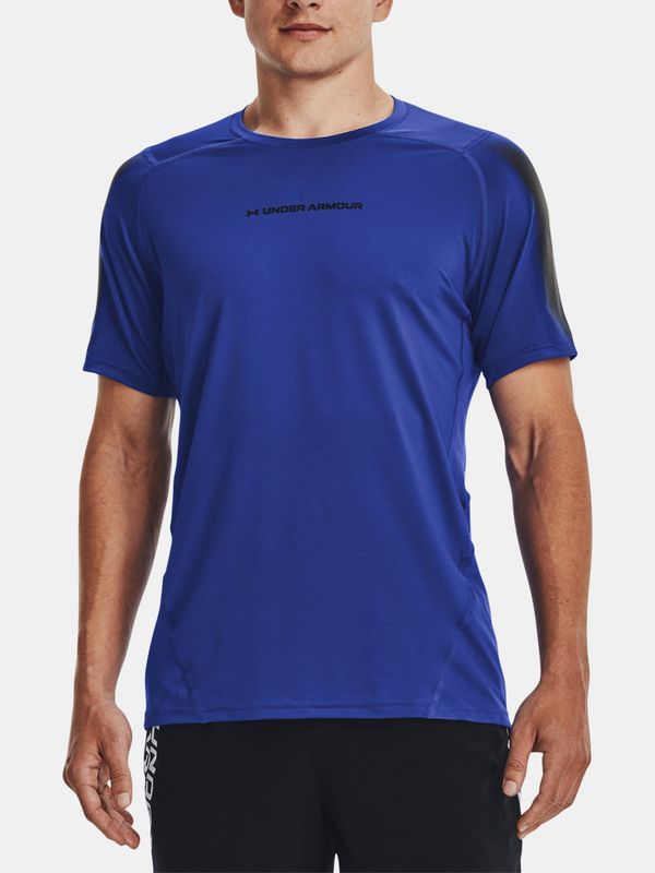 Under Armour Under Armour UA HG Armour Nov Fitted SS Blue Sports T-Shirt