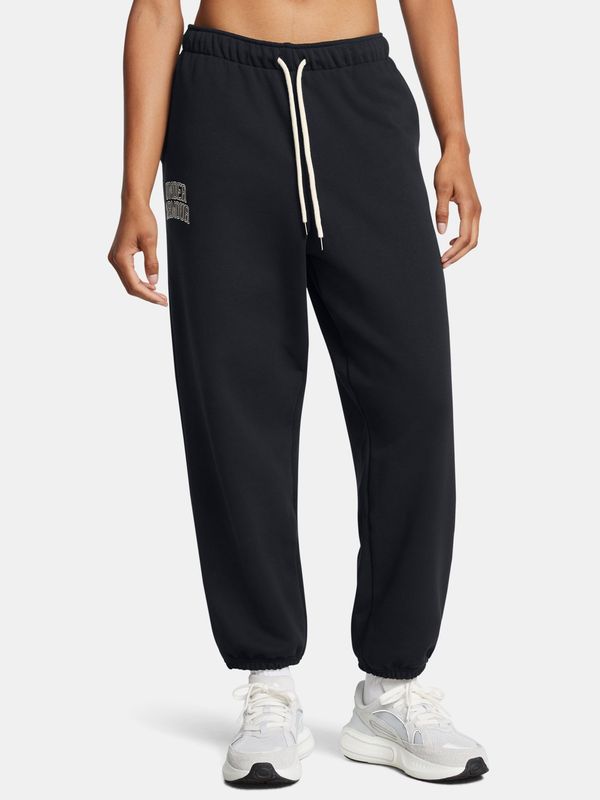 Under Armour Under Armour UA Icon HWT Terry OS Pant Women's Track Pants - Ladies