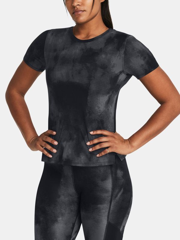 Under Armour Under Armour UA Launch Elite Printed SS Black Women's Patterned T-Shirt