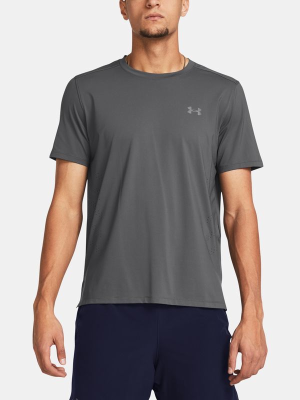 Under Armour Under Armour UA LAUNCH ELITE SHORTSLEEVE men's grey sports T-shirt