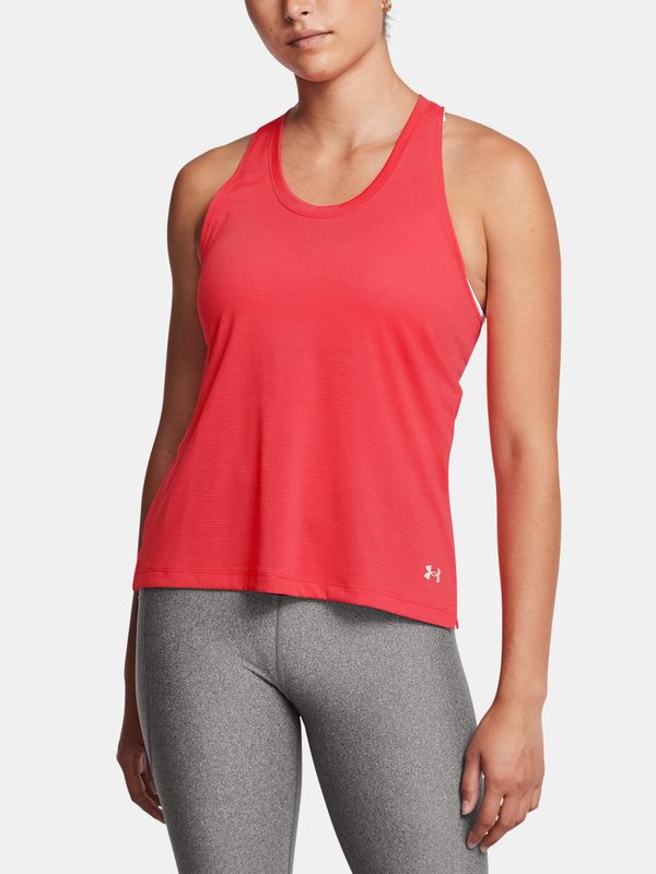 Under Armour Under Armour UA Launch Singlet-RED Tank Top - Women's