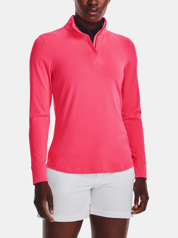 Under Armour Under Armour UA Playoff 1/4 Zip-PNK T-Shirt - Women