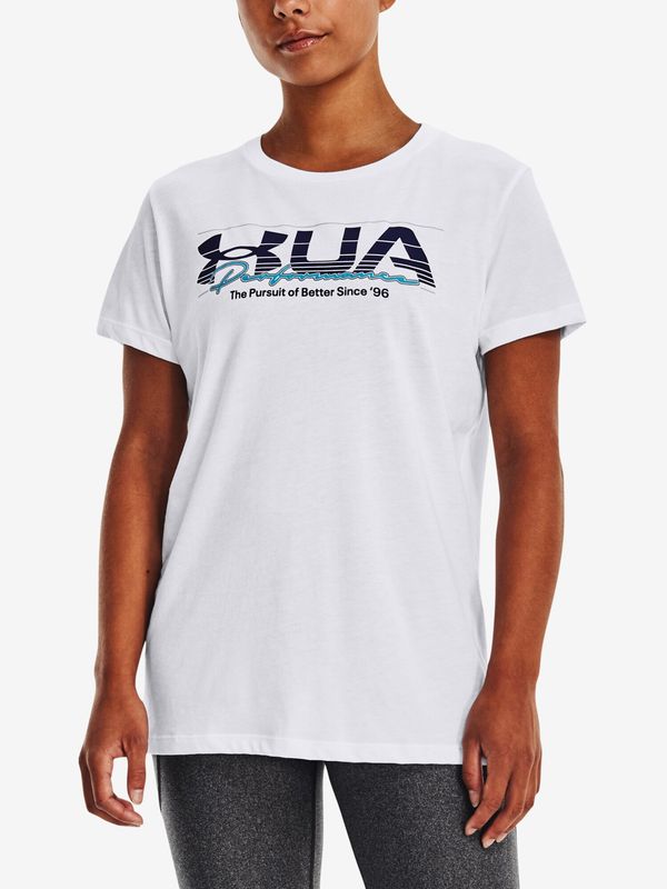 Under Armour Under Armour UA VINTAGE PERFORMANCE SS-WHT T-Shirt