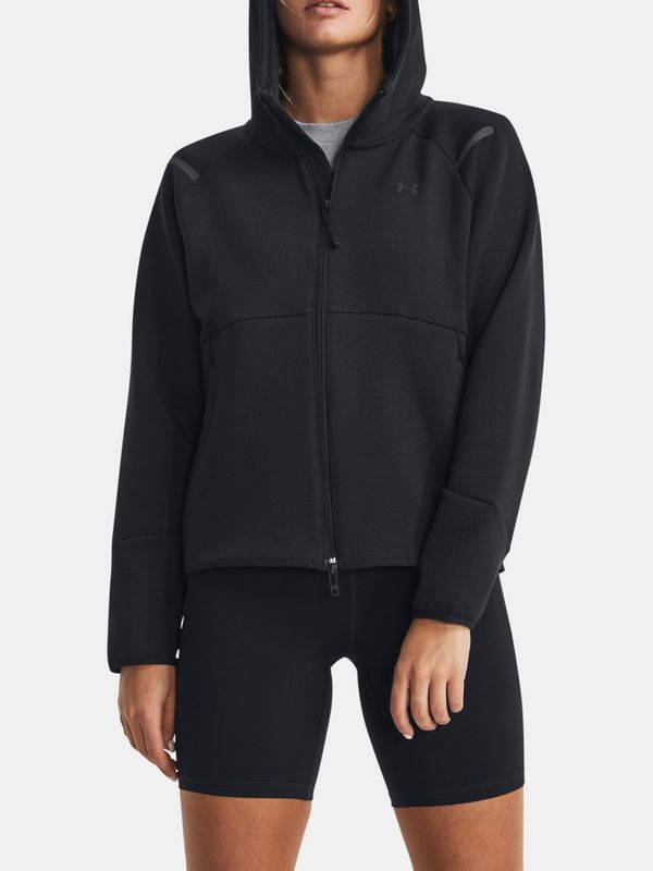 Under Armour Under Armour Unstoppable Flc Sweatshirt FZ-BLK - Women