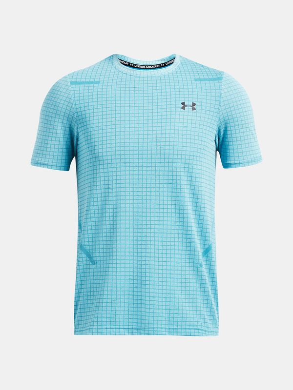 Under Armour Under Armour Vanish Seamless Grid T-Shirt SS-BLU - Men