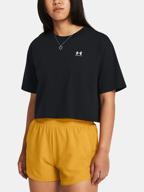 Under Armour Under Armour Women's T-Shirt UA W BOXY CROP LOGO SS - Ladies